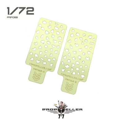 77 Propeller 77PRP068 Italian aircraft camouflage template Type A 1/72
