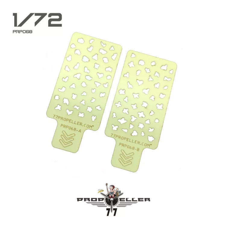 77 Propeller 77PRP068 Italian aircraft camouflage template Type A 1/72
