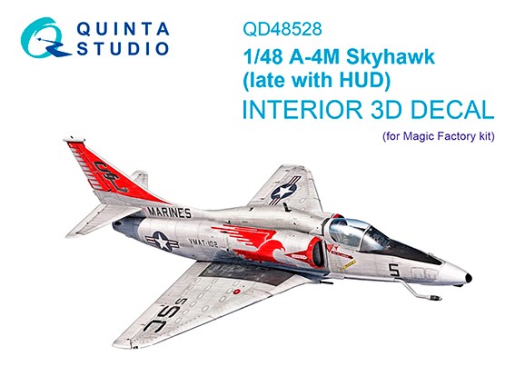 Quinta studio QD48528 A-4M late (Magic Factory) 1/48