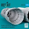 Reskit U72223 F-4 E,J,EJ,F,G,S Phantom II exh.nozz.(FINEM) 1/72