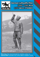 Black Dog F32041 German Luftwaffe pilot 1940-45 No.4 (1 fig.) 1/32