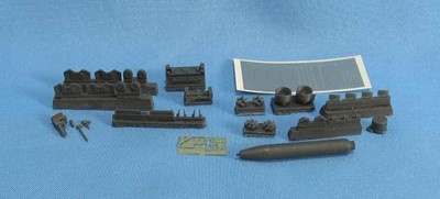 Metallic Details MDR4852 Lockheed SR-71 Blackbird nose cone (designed to be used with Italeri kits) 1/48