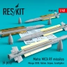 Reskit RS48-0362 Matra MICA RF missiles (4 pcs.) 1/48