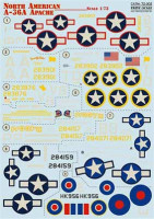 Print Scale 72-302 North American A-36A Apache (wet decals) 1/72