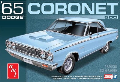 AMT 1176 1965 Dodge Coronet 500 (Snap) 1/25