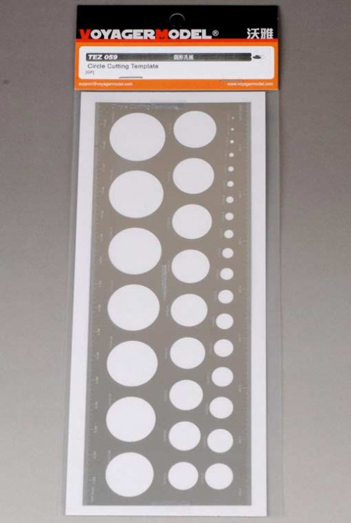 Voyager Model TEZ059 Circle Cutting Template(For All) 1/35