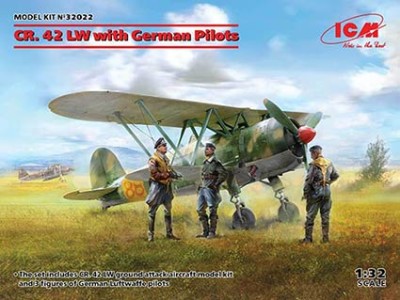 ICM 32022 CR. 42 LW с германскими пилотами 1/32