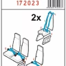 HGW 172023 Seatbelts L-410UVP (SIMPLY) 1/72