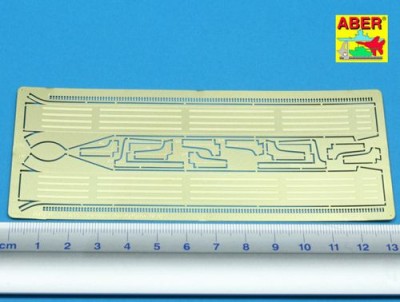 Aber 35A055 side fenders for Pz.Kpfw 38(t) (designed to be used with Eastern Express and Hobby Boss kits) 1/35