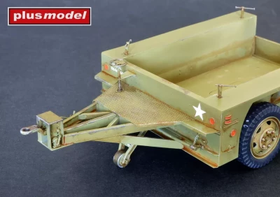 Plus model 510 US trailer M7 tandem axle 1/35
