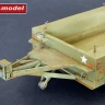 Plus model 510 US trailer M7 tandem axle 1/35
