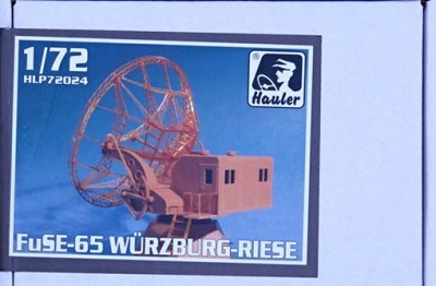 Hauler HLP72024 FuSE-65 Wurzburg-Riese (resin kit &amp; PE) 1/72