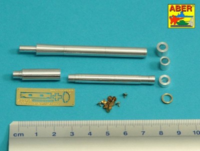 Aber 35 L-149 125mm 2A46M-5/6 Barrel for Russian Tank T-72B3; T-90S/MS (designed to be used with Meng Models, Trumpeter and Zvezda kits) 1/35