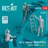 Reskit F48060 MJ-4 'Jammer' (MHU-83 B/E) driver&airmen sc.1 1/48