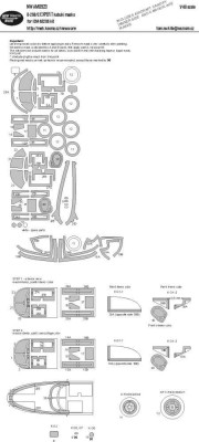New Ware NWA-M0923 Mask DB-26B/C EXPERT (ICM 48286) 1/48