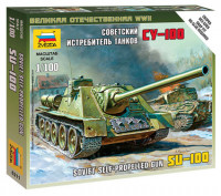 Звезда 6211 Советский истребитель танков СУ-100 1/100