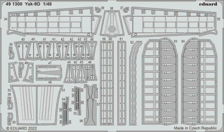 Eduard BIG49351 Yak-9D (ZVE) 1/48