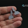 Quinta studio QP48044 Посадочные щитки и щитки шасси для ЛаГГ-3 66 серии (Звезда) 1/48