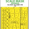 Art Scale 200-M48213 Gotha Go-242A / Go-242B wheels and canopy frame paint mask (inside and outside) 1/48