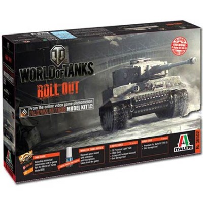 Italeri 36502 Танк World of Tanks - PZ.KPFW.VI TIGER 1/35