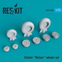 Reskit RS72-0266 Gloster Meteor wheels set 1/72