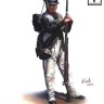 НАТ 9320 Soviet Infantry Marching (Napoleonic Period) 1/32