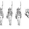НАТ 9320 Soviet Infantry Marching (Napoleonic Period) 1/32