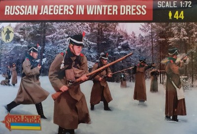 Strelets STR28972 Russian Jaegers in Winter Dress Napoleonic era 1/72