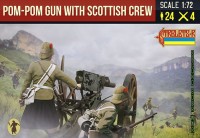 Strelets STR18972 Pom-Pom Gun with British Crew Anglo-Boer War 1/72
