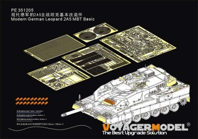 Voyager Model PE351205 Modern German Leopard 2A5 MBT Basic (RFM 5076) 1/35