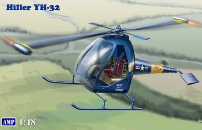 AMP 48005 Вертолет Hiller YH-32 Hornet 1/48