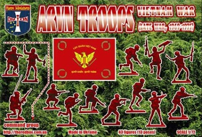 Orion ORI72052 Vietnam War ARVN troops (late war, 1969-1975) 1/72