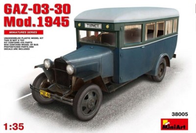 MiniArt 38005 ГАЗ 03-30 пассажирский 1/35
