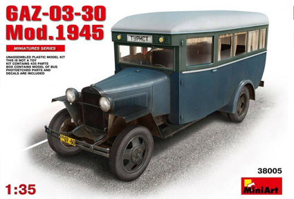 MiniArt 38005 ГАЗ 03-30 пассажирский 1/35