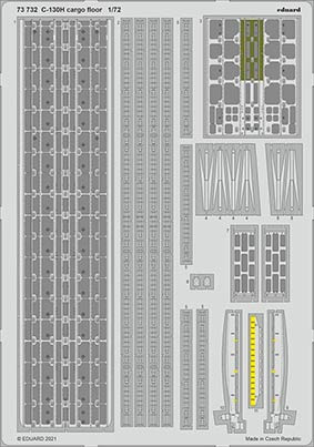 Eduard 73732 SET C-130H cargo floor (ZVE)