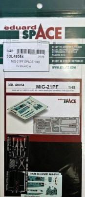 Eduard 3DL48054 MiG-21PF SPACE (EDU) 1/48
