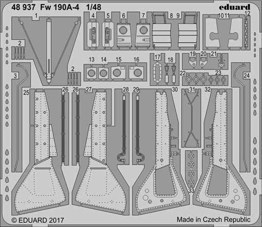 Eduard 48937 Fw 190A-4 1/48