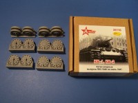 A-resin 35110 КВ-1, КВ-2 катки опорные выпуска ЛКЗ с 1940 г. по июль 1941 г. 1/35