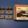 A-resin 35110 КВ-1, КВ-2 катки опорные выпуска ЛКЗ с 1940 г. по июль 1941 г. 1/35