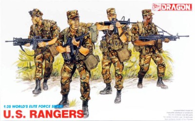 Dragon 3004 U.S. Rangers Figures