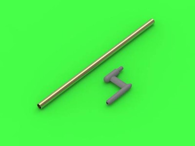 Master AM-48-157 1/48 US WWII Pitot Tube 'L-Shape' type