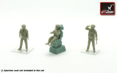 Armory ARF7212 Soviet pilots (modern frontline aviation) - 3 figures 1/72
