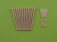 Master SM-350-049 USS Arizona armament - 14in (12pcs), 5in/51 (10pcs), 5in/25 (8pcs) barrels