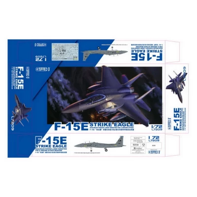Great Wall Hobby L7209 Американский истребитель F-15E USAF 1/72