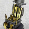 Metallic Details MDR7218 K-36DM Ejection seat The set contains resin (x5 pcs) and photoetched (x8 pcs) parts to build 1 seat 1/72