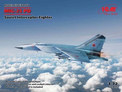 ICM 72177 МиГ-25 ПД 1/72