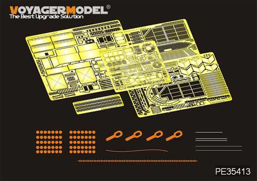 Voyager Model PE35413 IDF Merkava Mk.IV LIC MBT w/chains 1/35