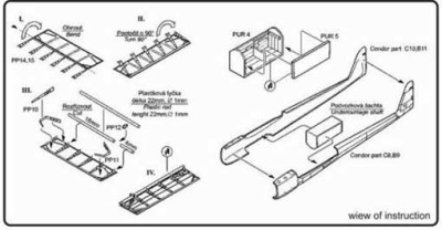 CMK 7043 Fw-189A - exterior set for CON/ MPM 1/72