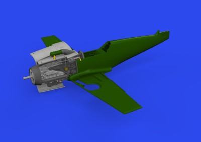 Eduard 672350 BRASSIN Bf 109F engine PRINT (EDU) BRASSIN