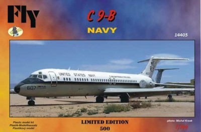Fly model 14403 McDonnell Douglas C 9-B NAVY 1/144